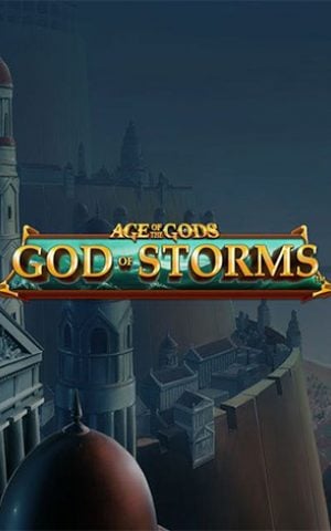Age Of The Gods God Of Storms slot logo