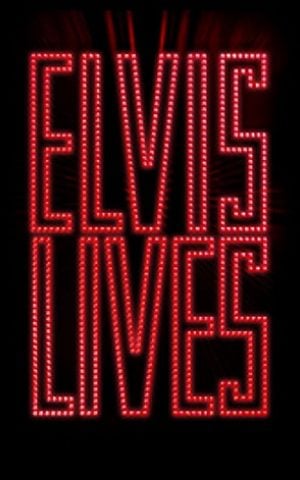Elvis Lives slot logo