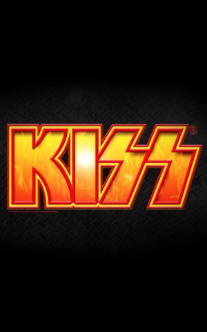 Kiss slot logo