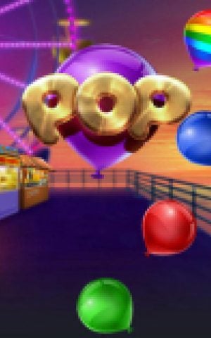 Pop slot game logo