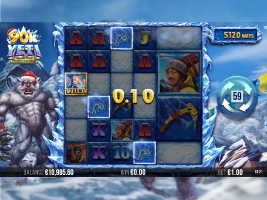 90K Yeti Gigablox slot game image