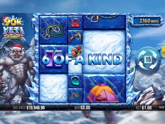 90K Yeti Gigablox slot game image