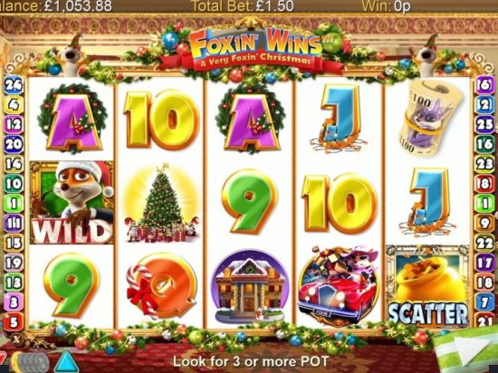 Foxin’ Wins: A Very Foxin’ Christmas slot game image