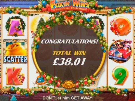 Foxin’ Wins: A Very Foxin’ Christmas slot game image