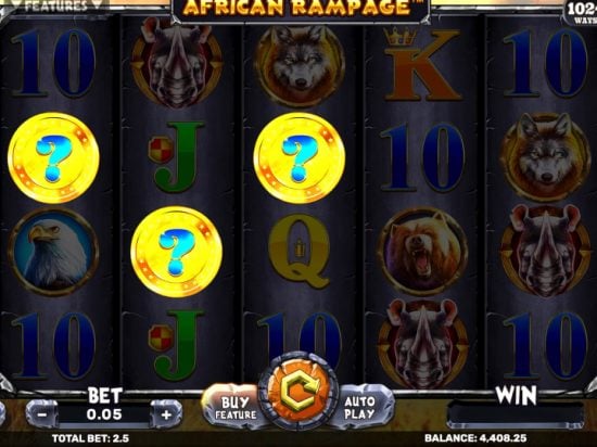 African Rampage slot game image
