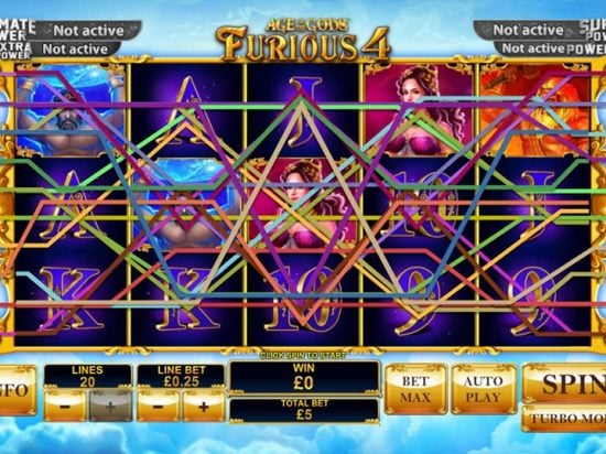 Age of the Gods: Furious Four slot game image