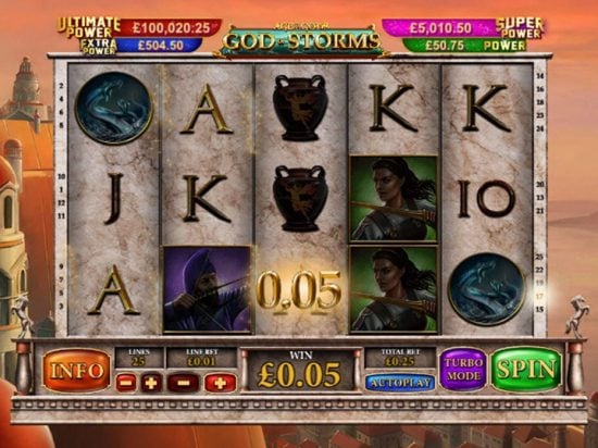 Age Of The Gods God Of Storms Slot Game Image
