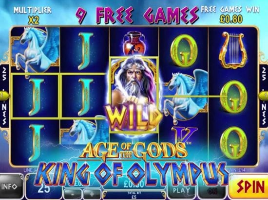 Age Of The Gods King Of Olympus Slot Game Image