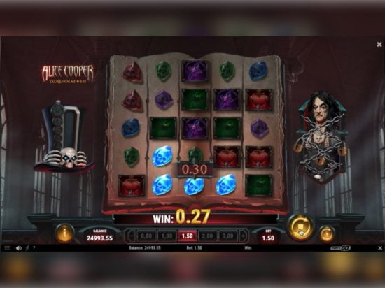 Alice Cooper and the Tome of Madness slot game image