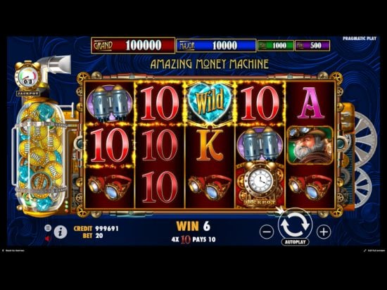 Amazing Money Machine Slot Game Image