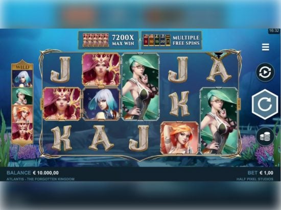 Atlantis: The Forgotten Kingdom slot game image