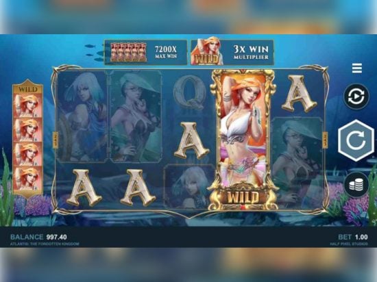 Atlantis: The Forgotten Kingdom slot game image