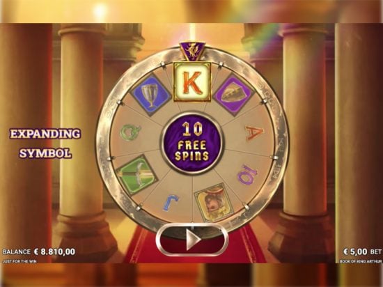 Book of King Arthur slot game image