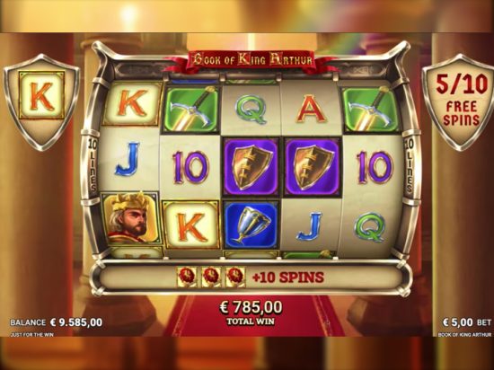 Book of King Arthur slot game image