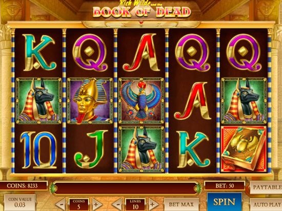 Book Of Dead Slot Game Image