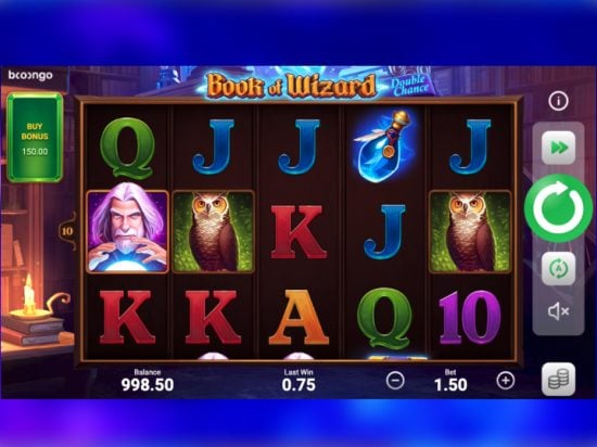 Book of Wizard Double Chance slot game image