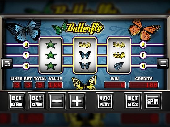 Butterfly slot game image