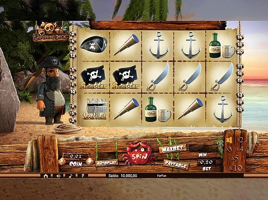 Captain Jack slot game image