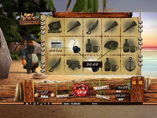 Captain Jack slot game image