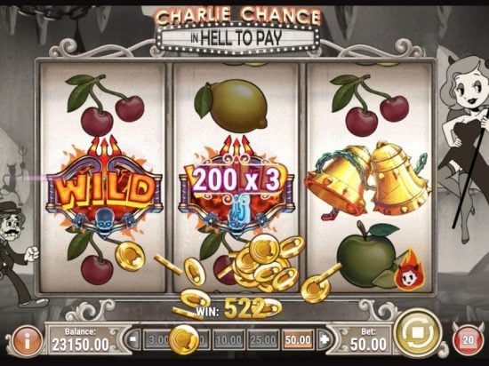 Charlie Chance in Hell to Pay slot game image