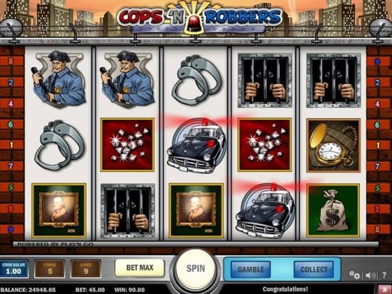 Cops N Robbers Slot Game Image