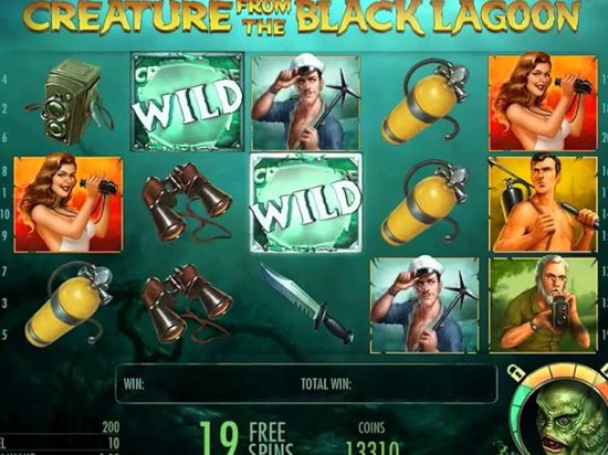 Creature From Lagoon Slot Game Image