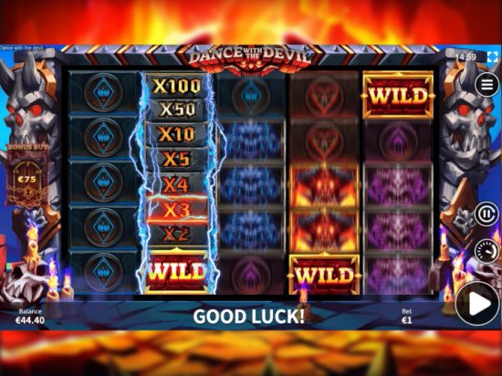 Dance with the Devil slot game image