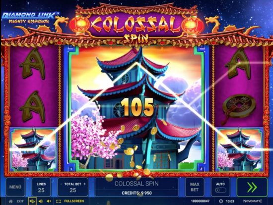 Diamond Link Mighty Emperor slot game image