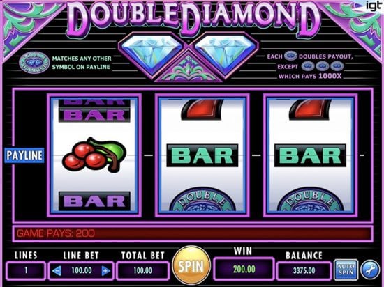 Double Diamond slot game image