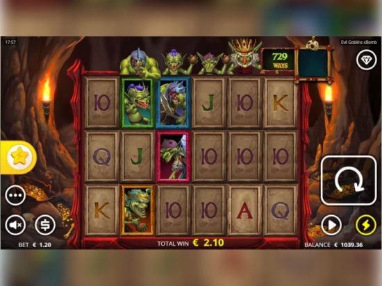 Evil Goblins xBomb slot game image