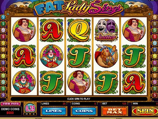 Fat Lady Sings Slot Game Image