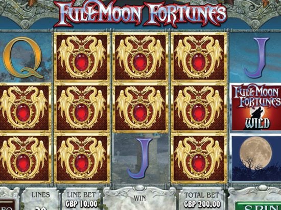 Full Moon Fortunes Slot Game Image