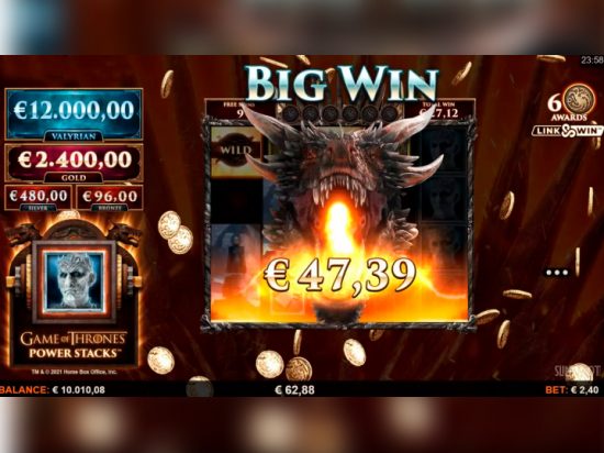 Game of Thrones Power Stacks slot game image