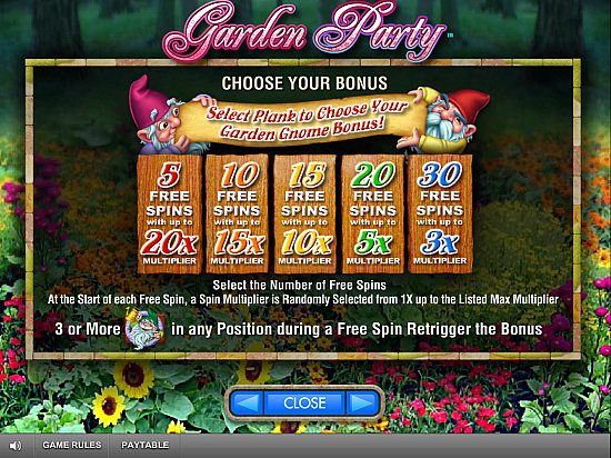 Garden Party slot game image