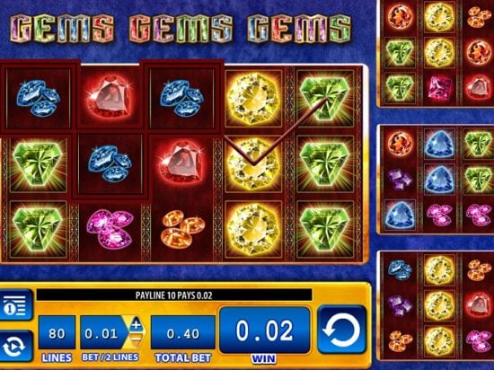 Gems Gems Gems Slot Game Image