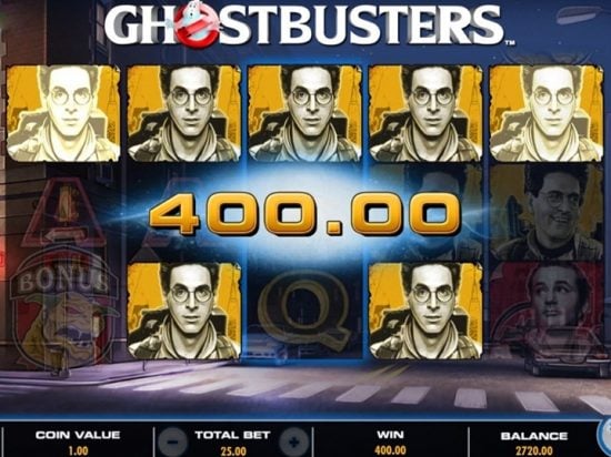 Ghostbusters slot game image
