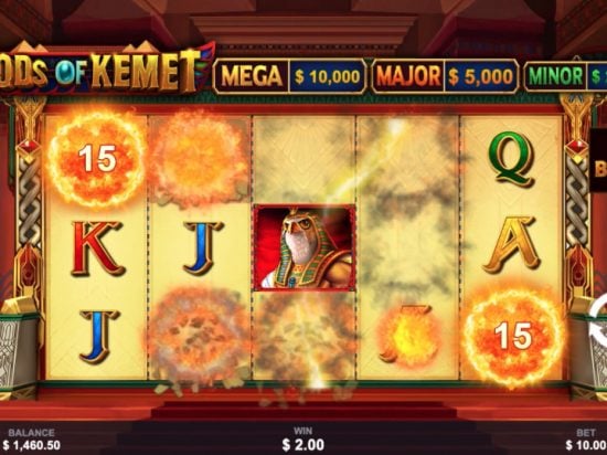 Gods of Kemet slot game image
