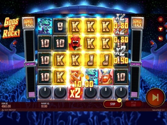 Gods of Rock slot game image