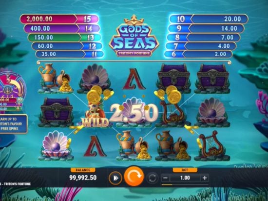 Gods of Seas: Triton's Fortune slot game image