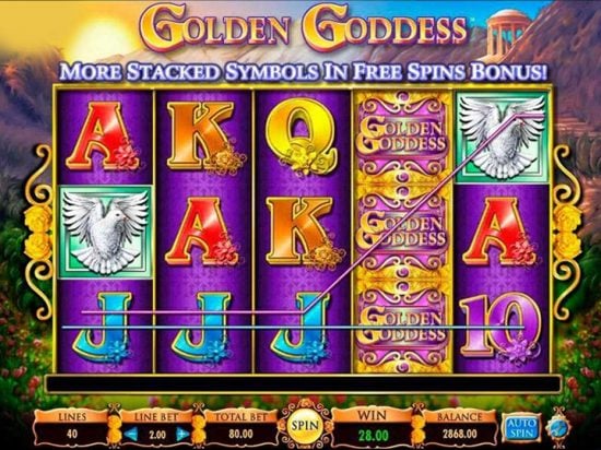 Golden Goddess slot game image