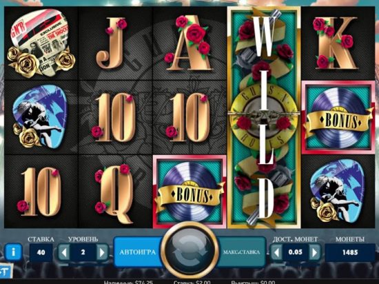 Guns N Roses Slot Game Image