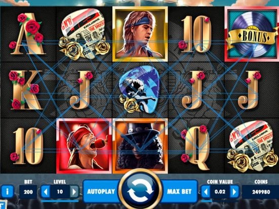 Guns N Roses Slot Game Image