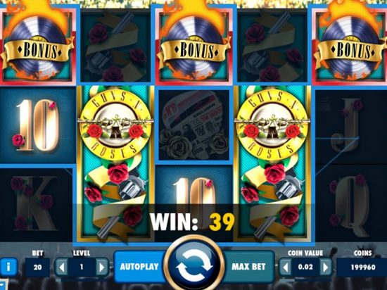 Guns N Roses Slot Game Image