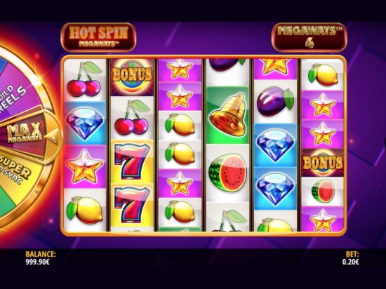 Hot Spin MegaWays slot game image