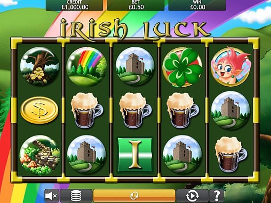 Irish Luck slot game logo