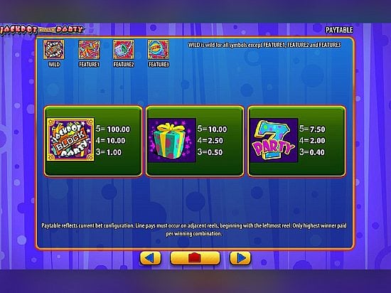 Jackpot Block Party slot game image