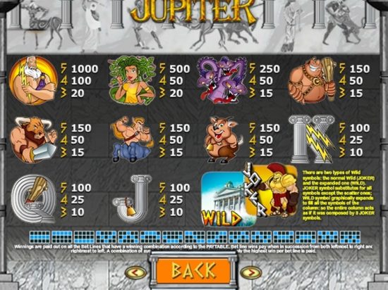 Jupiter slot game image