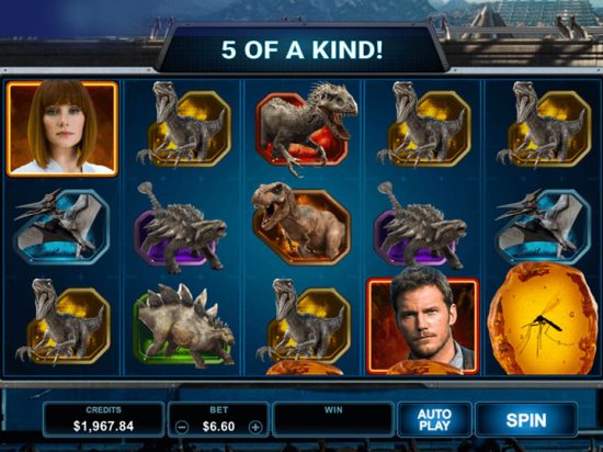 Jurassic World Slot Game Image