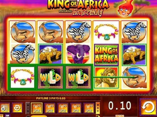 King of Africa slot game image