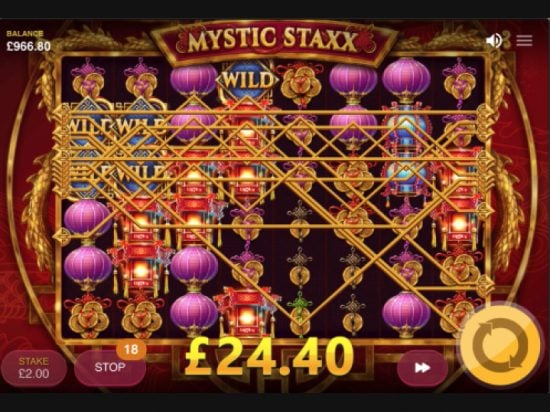 Mystic Staxx slot game image